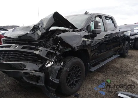 2021 Chevrolet Silverado 1500 Rst z USA, uszkodzony, nr VIN 3GCUYEET6MG415660